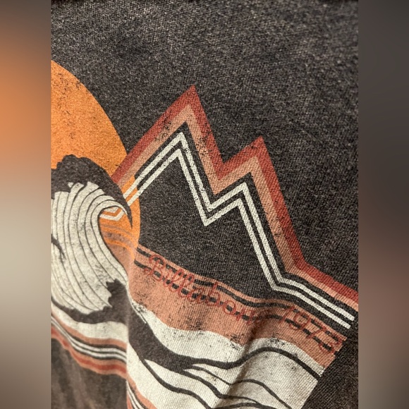 Billabong long sleeve gray graphic t-shirt - Picture 2 of 2